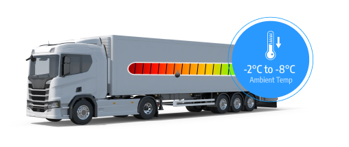 logistic transport temperature