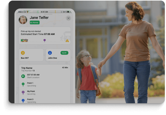 School Bus Management Software - Parent App