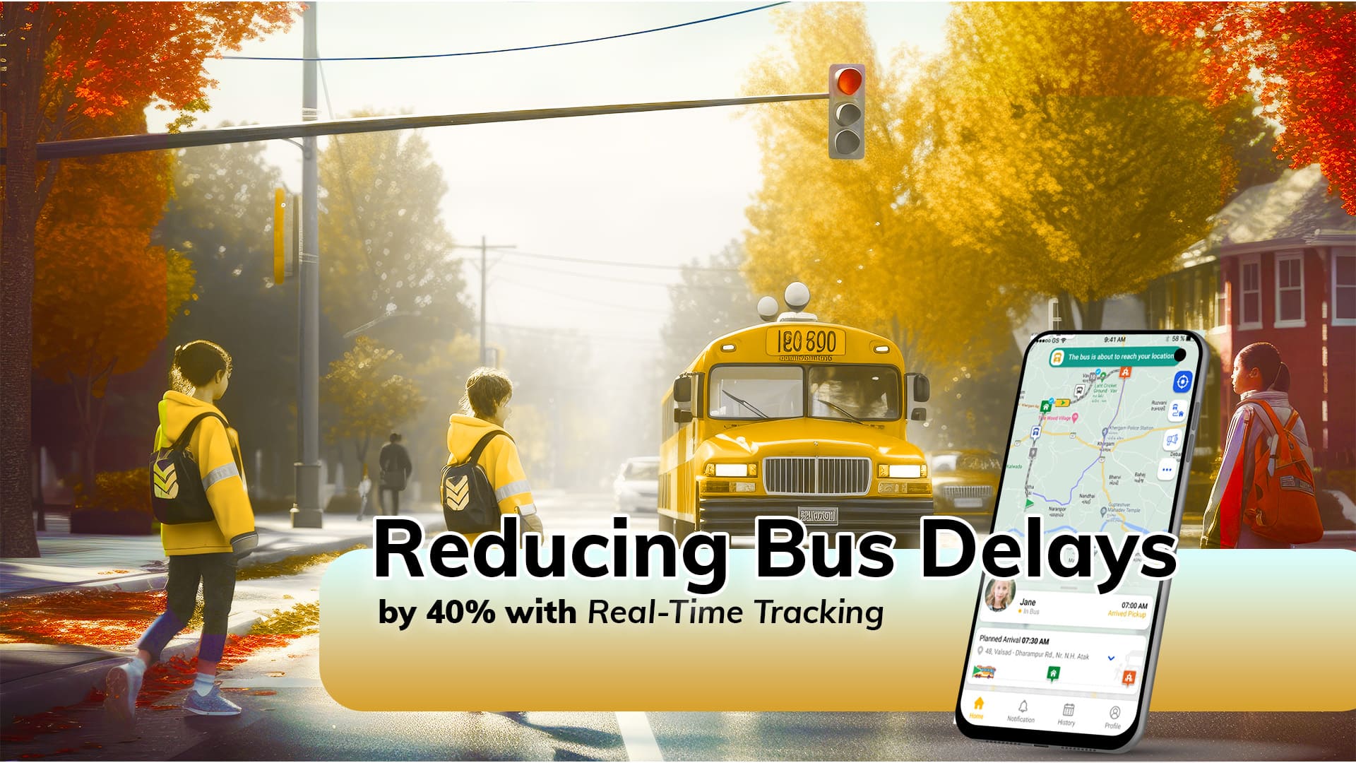 real-time school bus tracking