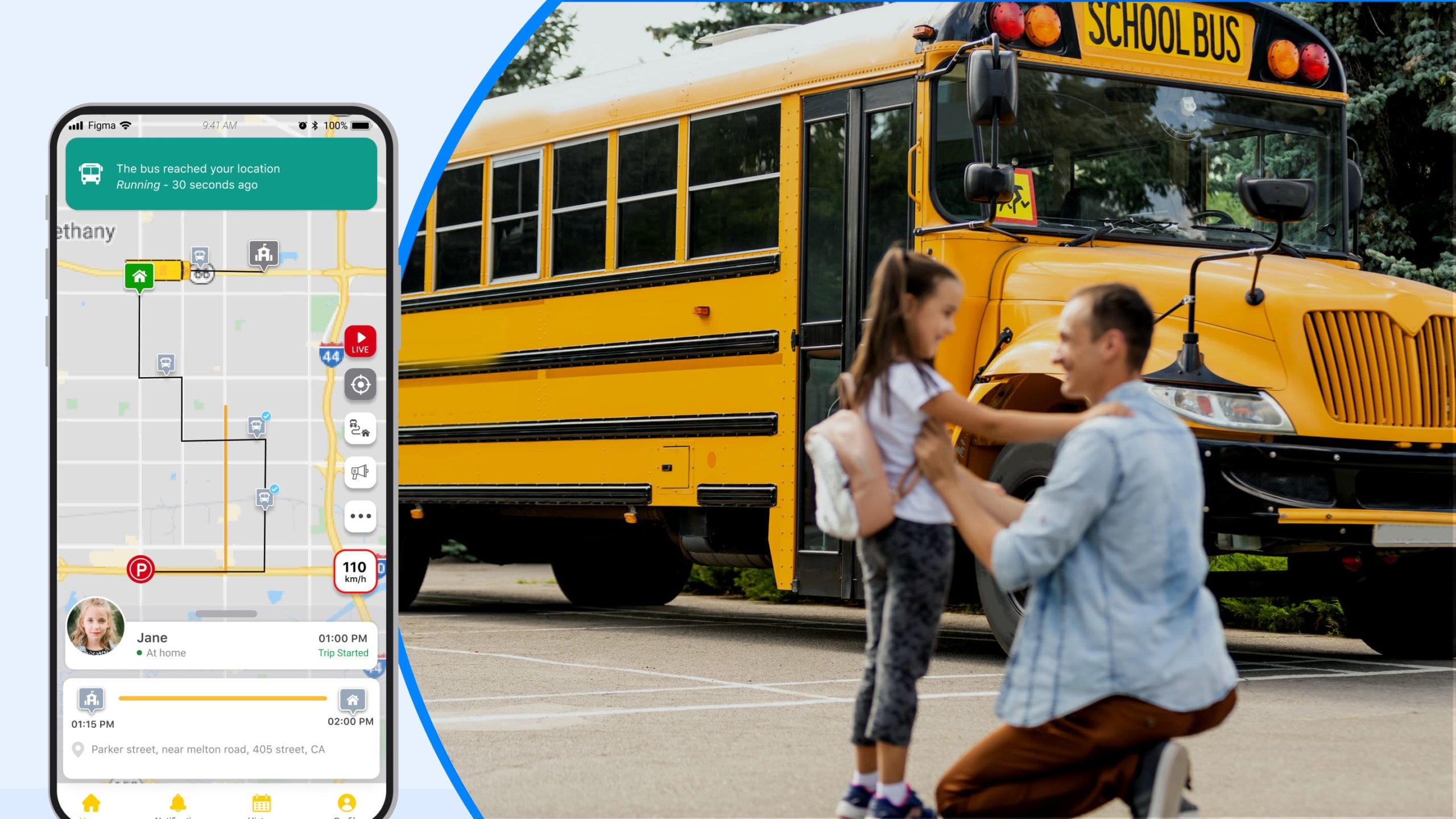 impact of school bus monitoring