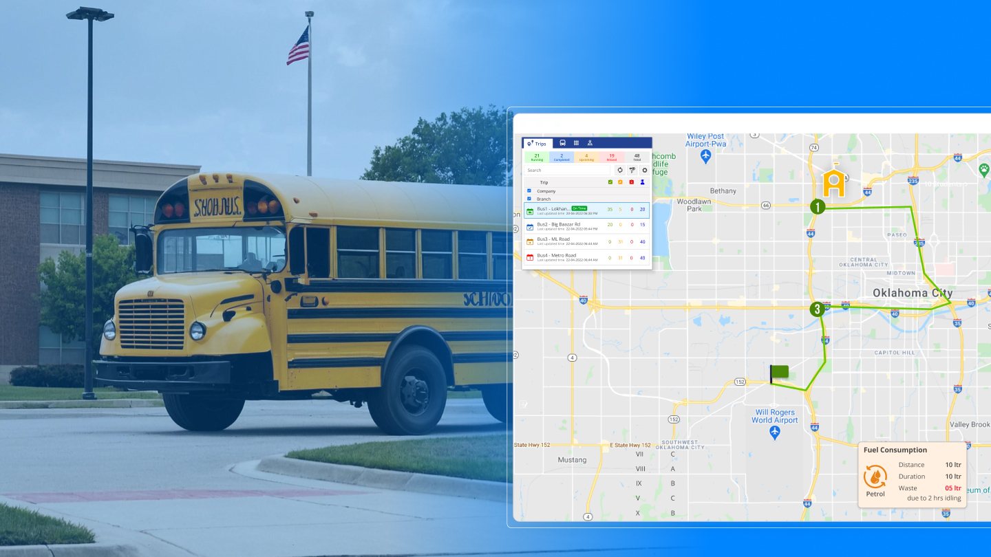 Smart Route Optimization for School Bus Efficiency 