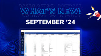 What's New for the month of September