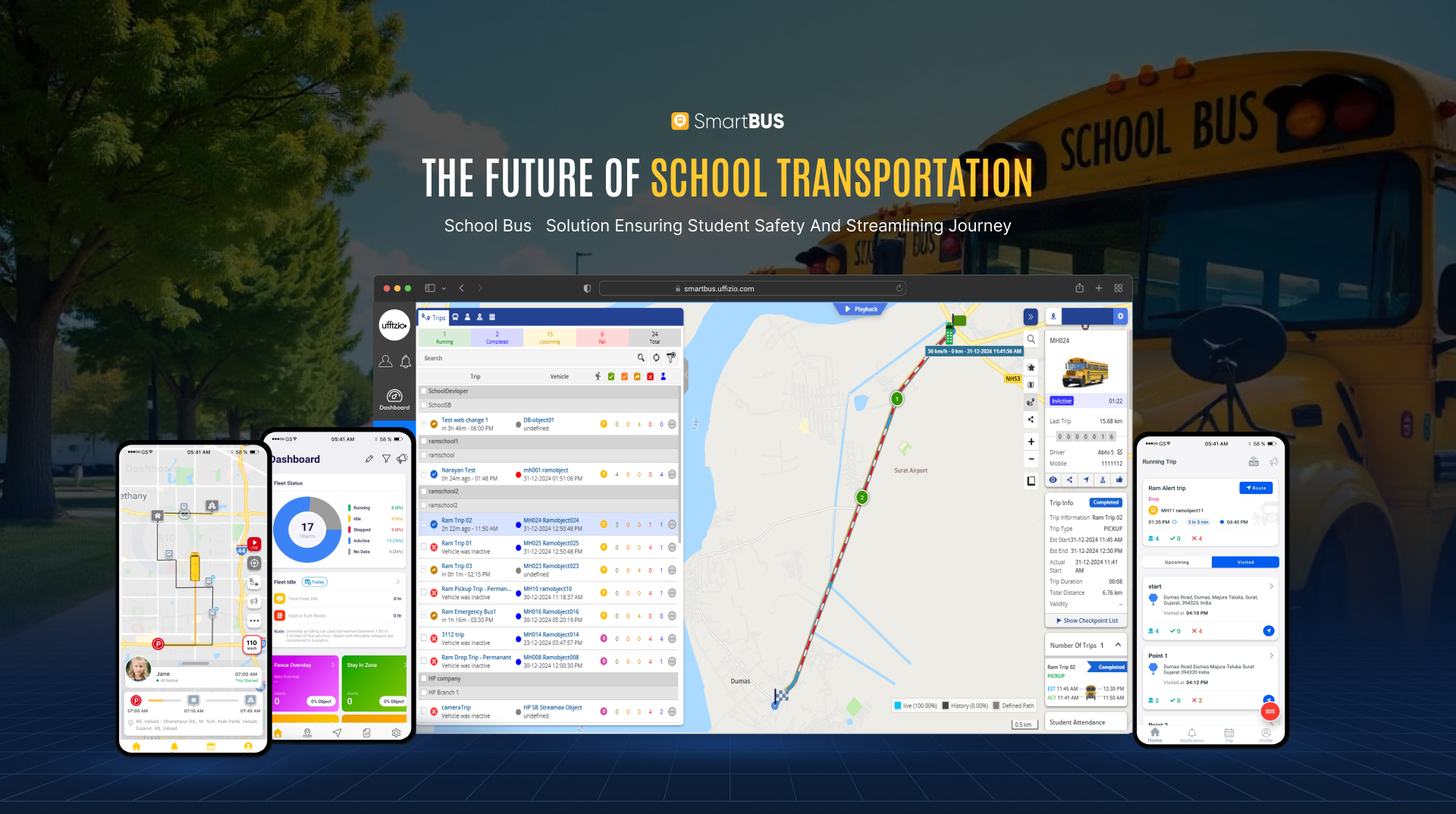 SmartBus : School Bus Routing System