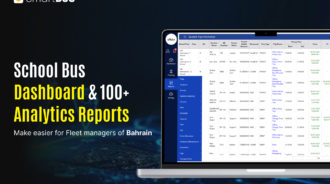School bus tracking dashboard & 100+ reports