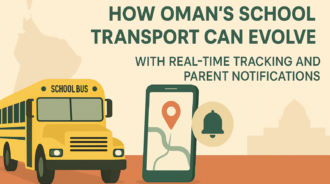 School bus tracking app in Oman