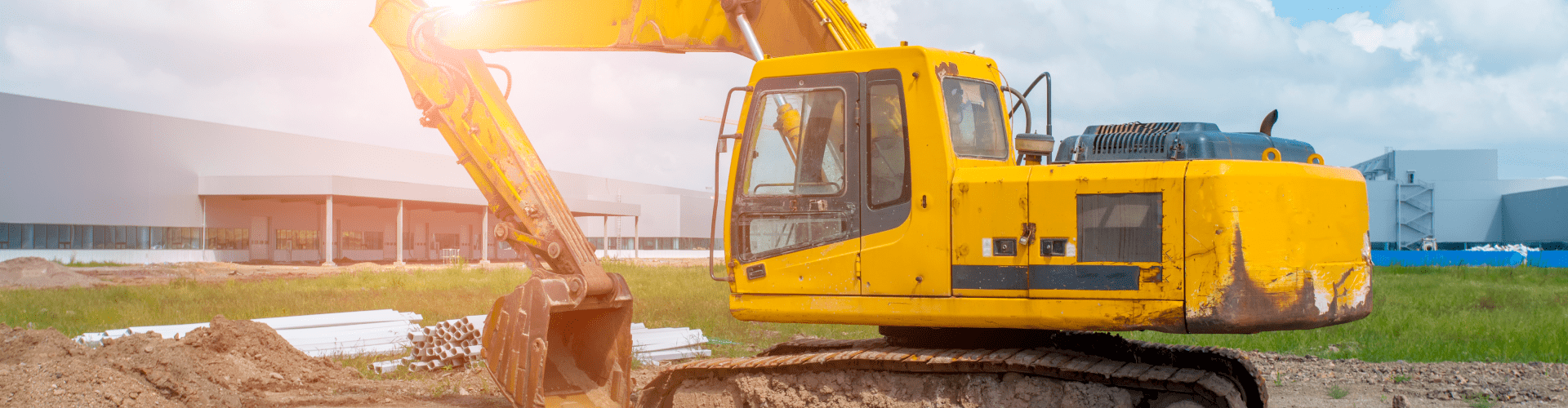 Monitoring Excavator with Tilt Sensor