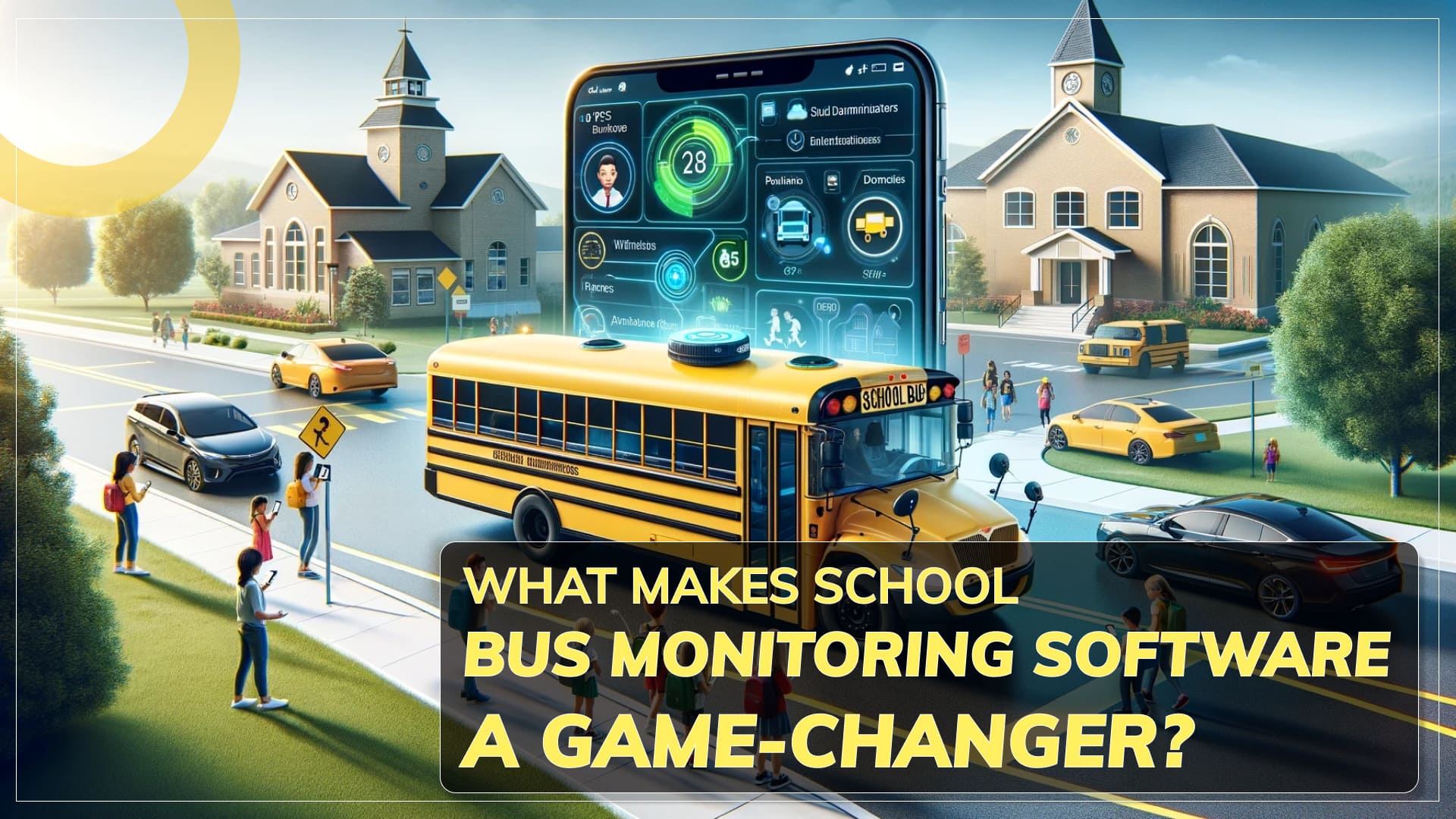 What Makes School Bus Monitoring Software a Game-Changer?