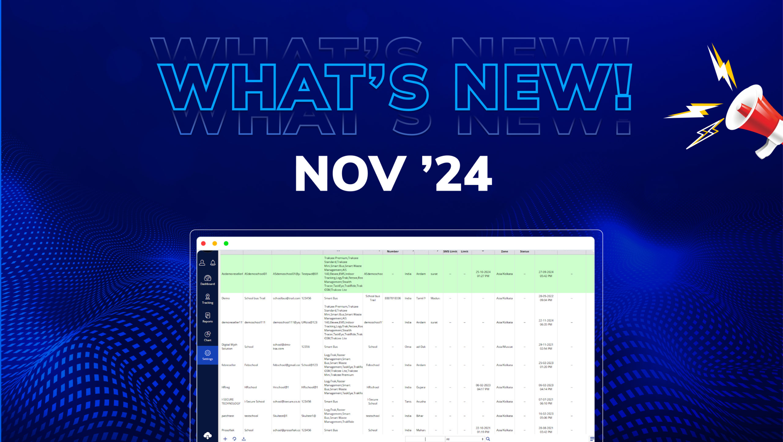 What’s New for the Month of November 2024