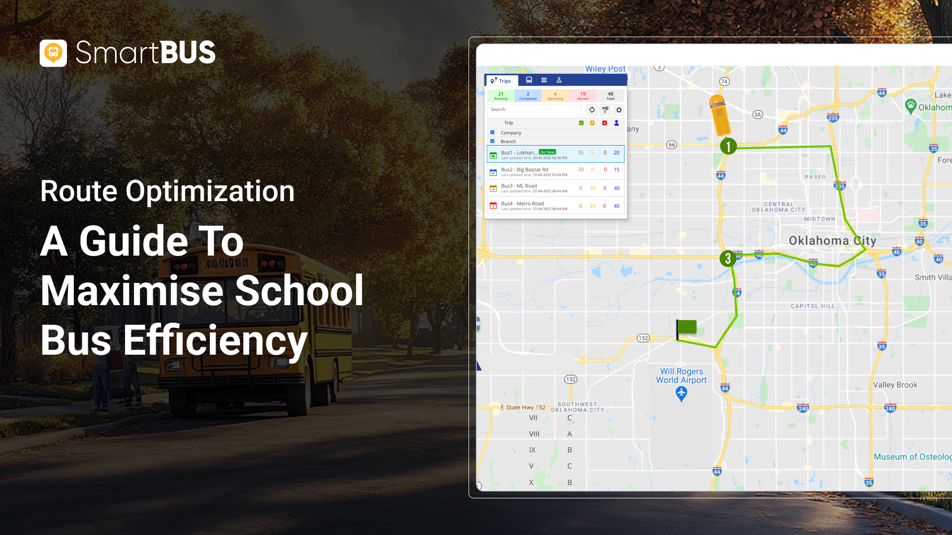 Route Optimization : A Guide To Maximise School Bus Efficiency