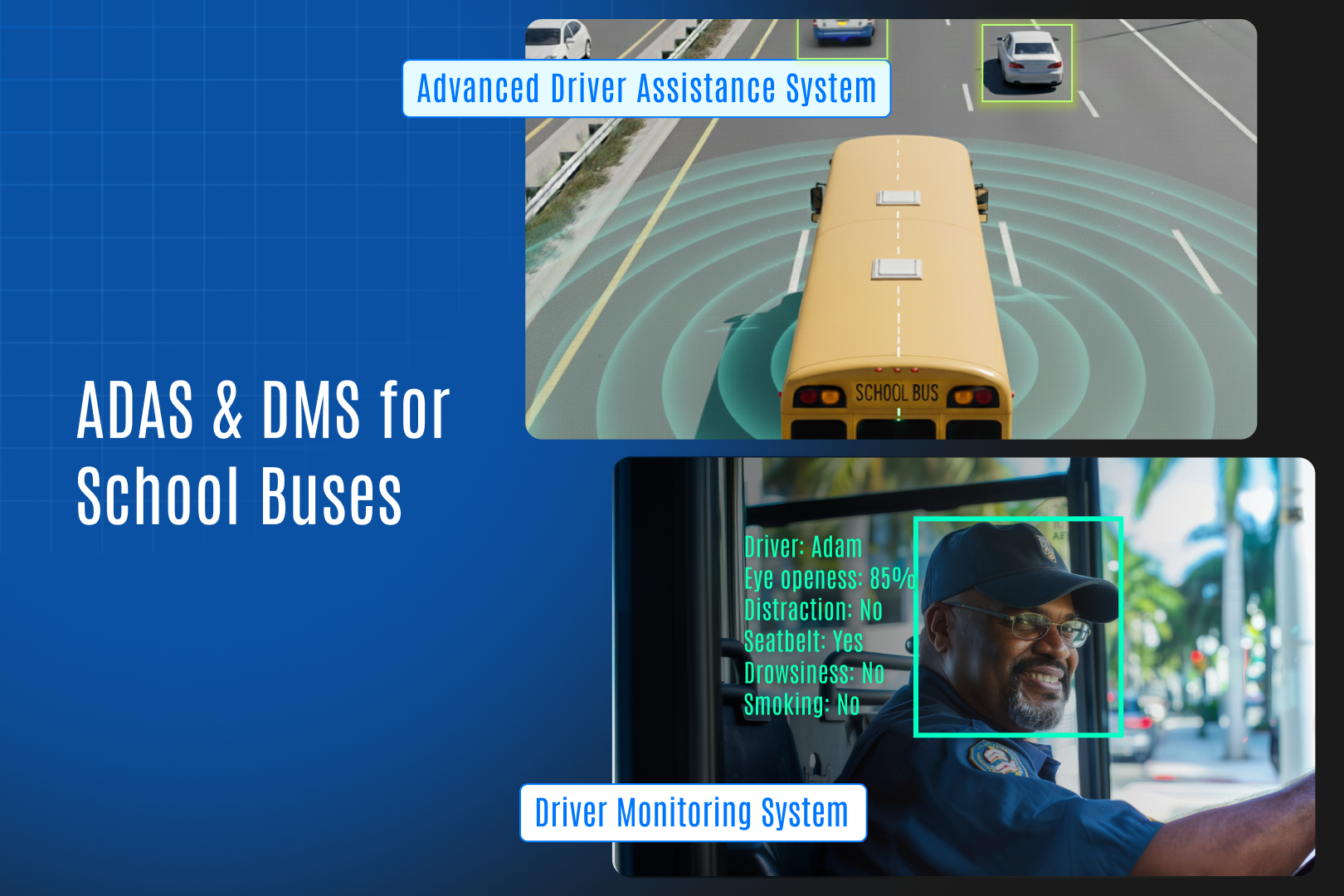 A Complete Guide to ADAS & DMS for School Buses