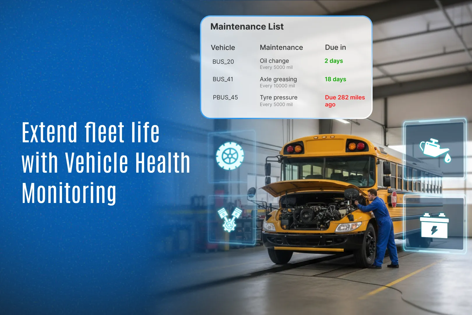 How Vehicle Health Monitoring Extends Fleet Life