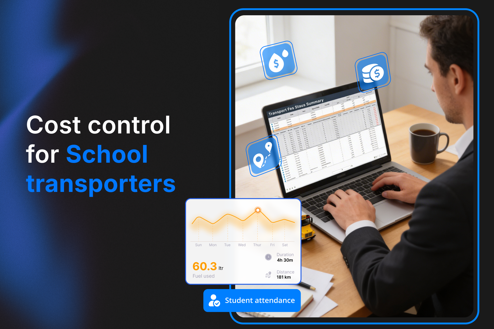 Where Transporters Lose Control of School Transport Costs