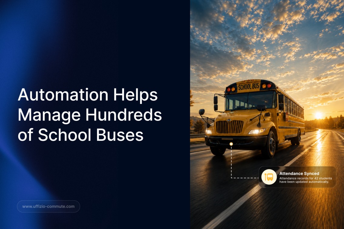 How Automation Uses Live School Bus Tracking to Manage Hundreds of Buses